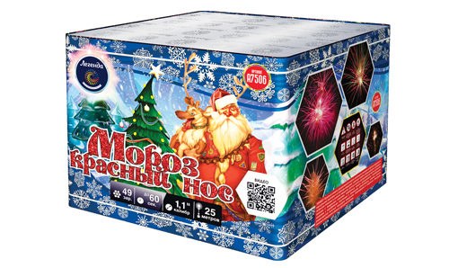  Батарея салютов Мороз Красный Нос  в Челябинске