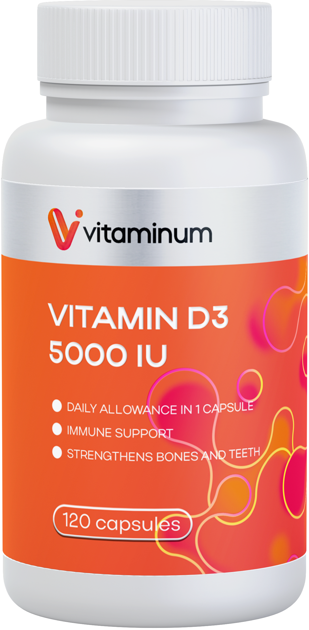  Vitaminum ВИТАМИН Д3 (5000 МЕ) 120 капсул 260 мг  в Челябинске