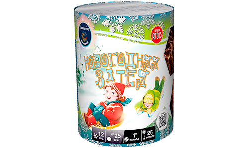  Батарея салютов Новогодняя затея  в Челябинске