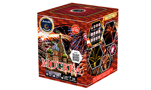 Батарея салютов Москва  в Челябинске